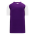 Athletic Knit V-Neck Baseball Jersey with Contrasting Shoulders (BA1375)